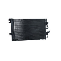 Kondensator Klimaanlage mit Dichtring NRF für u.a. OPEL ASTRA