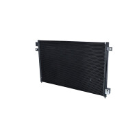 Air conditioning condenser with sealing ring NRF fits JAGUAR S-TYPE