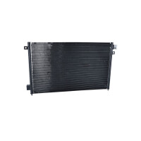Air conditioning condenser with sealing ring NRF fits JAGUAR S-TYPE