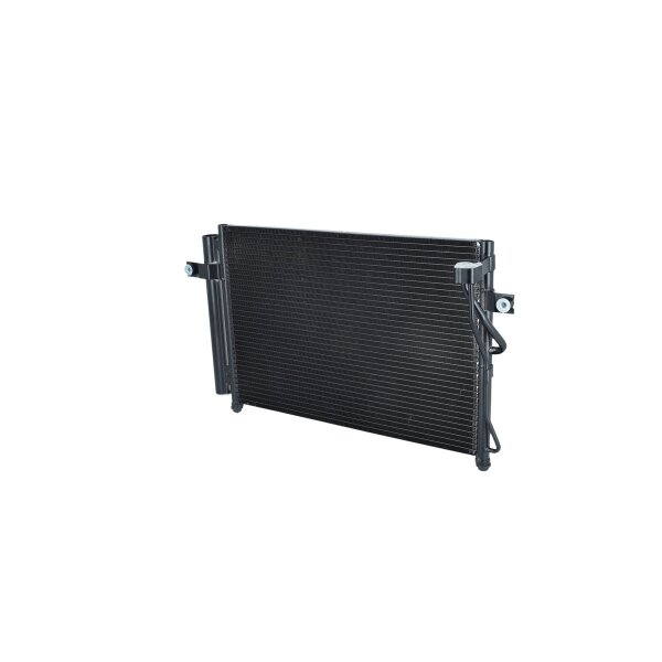 Air conditioning condenser with sealing ring NRF fits HYUNDAI GETZ