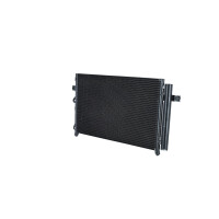 Air conditioning condenser with sealing ring NRF fits HYUNDAI GETZ