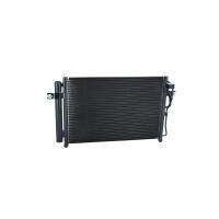 Air conditioning condenser with sealing ring NRF fits HYUNDAI GETZ