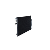 Air conditioning condenser with sealing ring NRF for DACIA LOGAN and others