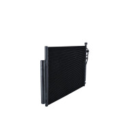 Air conditioning condenser with dryer NRF for e.g. OPEL ANTARA