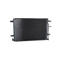 Kondensator Klimaanlage mit Dichtring NRF passend für u.a. AUDI A4