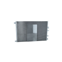 Kondensator Klimaanlage mit Dichtring NRF für u.a. RENAULT MEGANE