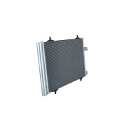 Kondensator Klimaanlage mit Dichtring NRF für u.a. PEUGEOT 508