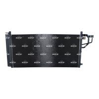 Condenser air conditioning with sealing ring NRF for...