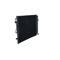 Air conditioning condenser with sealing ring NRF fits KIA SOUL