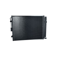 Air conditioning condenser with sealing ring NRF fits KIA SOUL