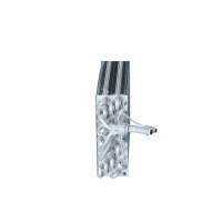 Air conditioning evaporator 255 mm - 228 mm NRF for SEAT CORDOBA and others