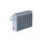 Evaporator air conditioner no valve 205 mm - 268 mm NRF for e.g. ALFA ROMEO 156