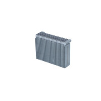 Evaporator air conditioning no valve 200 mm - 263 mm NRF for e.g. AUDI A4