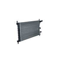 Radiator Engine cooling fins 500 - 304 mm aluminium NRF for e.g. FORD FIESTA
