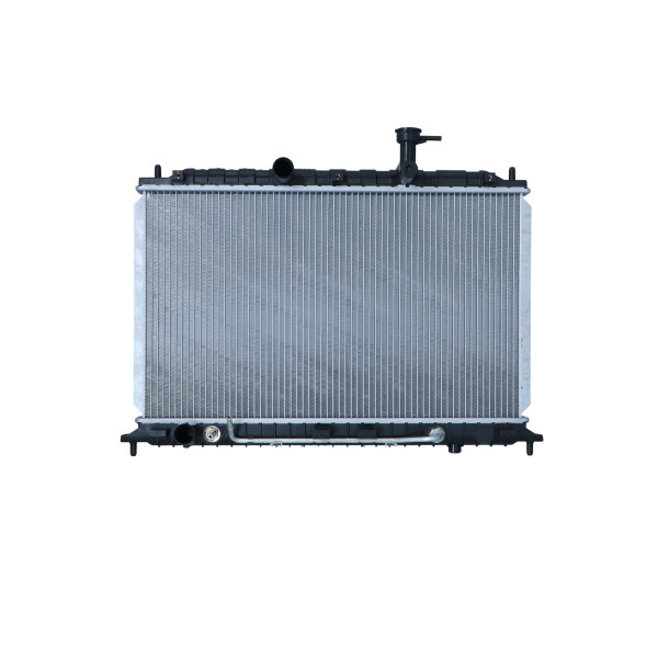 Kühler Motorkühlung Kühlrippen gelötet 611 - 368 mm Alu NRF für u.a. KIA RIO
