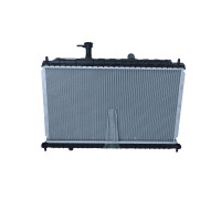 Kühler Motorkühlung Kühlrippen gelötet 611 - 368 mm Alu NRF für u.a. KIA RIO