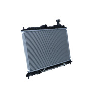 Kühler Motorkühlung Kühlrippen gelötet 611 - 368 mm Alu NRF für u.a. KIA RIO