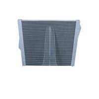 Radiator engine cooling cooling fins soldered 598 - 589 mm alu NRF for BMW X5