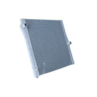 Radiator engine cooling cooling fins soldered 598 - 589 mm alu NRF for BMW X5