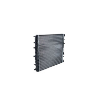 Kühler Motorkühlung Kühlrippen mechanisch gefügt 432 - 414 mm Alu NRF für VW FOX