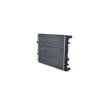 Kühler Motorkühlung Kühlrippen mechanisch gefügt 432 - 414 mm Alu NRF für VW FOX