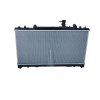 Kühler Motorkühlung Kühlrippen gelötet 730 - 379 mm Alu NRF für u.a. MAZDA 6