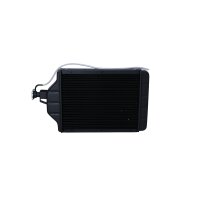 Kühler Motorkühlung Kühlrippen gelötet 490 - 385 mm Alu NRF für MASSEY FERGUSON