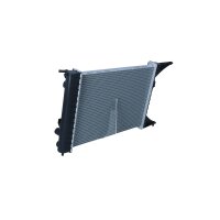 Radiator engine cooling 538 - 368 mm alu NRF for e.g. OPEL OMEGA