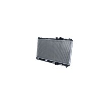 Radiator Engine cooling fins brazed 604 - 303 mm alu NRF...