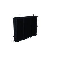 Kühler Motorkühlung Kühlrippen gelötet 600 - 454 mm NRF für u.a. RENAULT TRUCKS