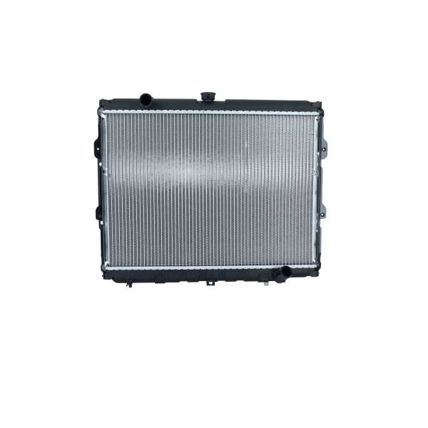 Radiator engine cooling fins brazed 610 - 415 mm alu NRF for HYUNDAI GALLOPER II