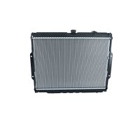 Radiator engine cooling fins brazed 610 - 415 mm alu NRF for HYUNDAI GALLOPER II