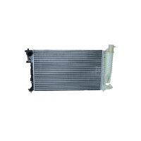 Kühler Motor Kühlrippen 610 - 378 mm Alu NRF...