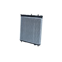 Kühler Motorkühlung Kühlrippen gelötet 402 - 380 mm Aluminium NRF für CITROËN C3
