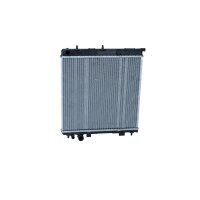 Kühler Motorkühlung Kühlrippen gelötet 402 - 380 mm Aluminium NRF für CITROËN C3