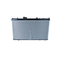 Kühler Motorkühlung Kühlrippen gelötet 688 - 380 mm Alu NRF für u.a. CITROËN C5