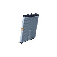 Radiator engine cooling 396 - 380 mm alu NRF for e.g. PEUGEOT 208