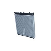 Radiator engine cooling 396 - 380 mm alu NRF for e.g. PEUGEOT 208