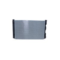 Kühler Motorkühlung Kühlrippen gelötet 677 - 448 mm Alu NRF für u.a. AUDI A6