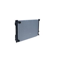 Kühler Motorkühlung Kühlrippen gelötet 677 - 448 mm Alu NRF für u.a. AUDI A6