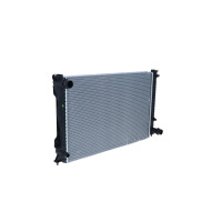 Radiator engine cooling 677 - 448 mm alu NRF for e.g. AUDI A6