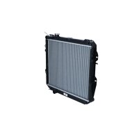 Radiator Engine cooling fins brazed 524 - 450 mm alu NRF...