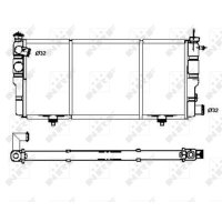 Radiator engine cooling NRF for PEUGEOT 205 I