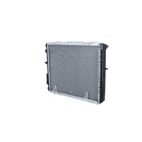 Radiator engine cooling 460 - 386 mm alu NRF for RENAULT CLIO