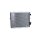 Radiator engine cooling 460 - 386 mm alu NRF for RENAULT CLIO