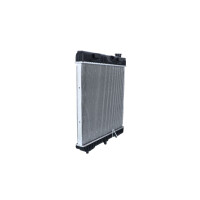 Radiator engine cooling cooling fins brazed 505 - 476 mm aluminium NRF for MB O
