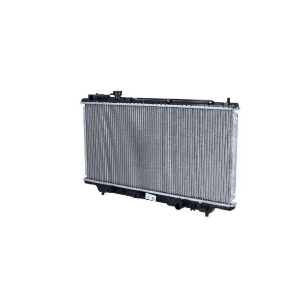Kühler Motorkühlung Kühlrippen gelötet 699 - 325 mm Alu NRF für u.a. MAZDA 323