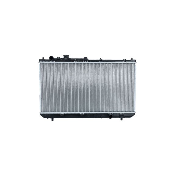 Kühler Motorkühlung Kühlrippen gelötet 699 - 350 mm Alu NRF für u.a. MAZDA 323