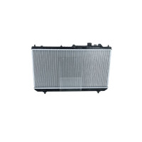 Kühler Motorkühlung Kühlrippen gelötet 699 - 350 mm Alu NRF für u.a. MAZDA 323