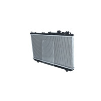 Kühler Motorkühlung Kühlrippen gelötet 699 - 350 mm Alu NRF für u.a. MAZDA 323